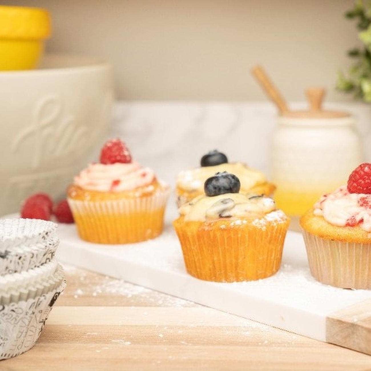 kitchen-pantry-48-cupcake-cases-honeycomb - Kitchen Pantry 48 Cupcake Cases Honeycomb
