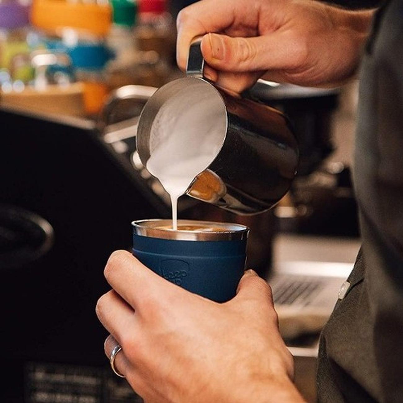 keepcup-thermal-reusable-coffee-cup-spruce-16oz-large - KeepCup Thermal Insulated Coffee Cup Spruce 16oz