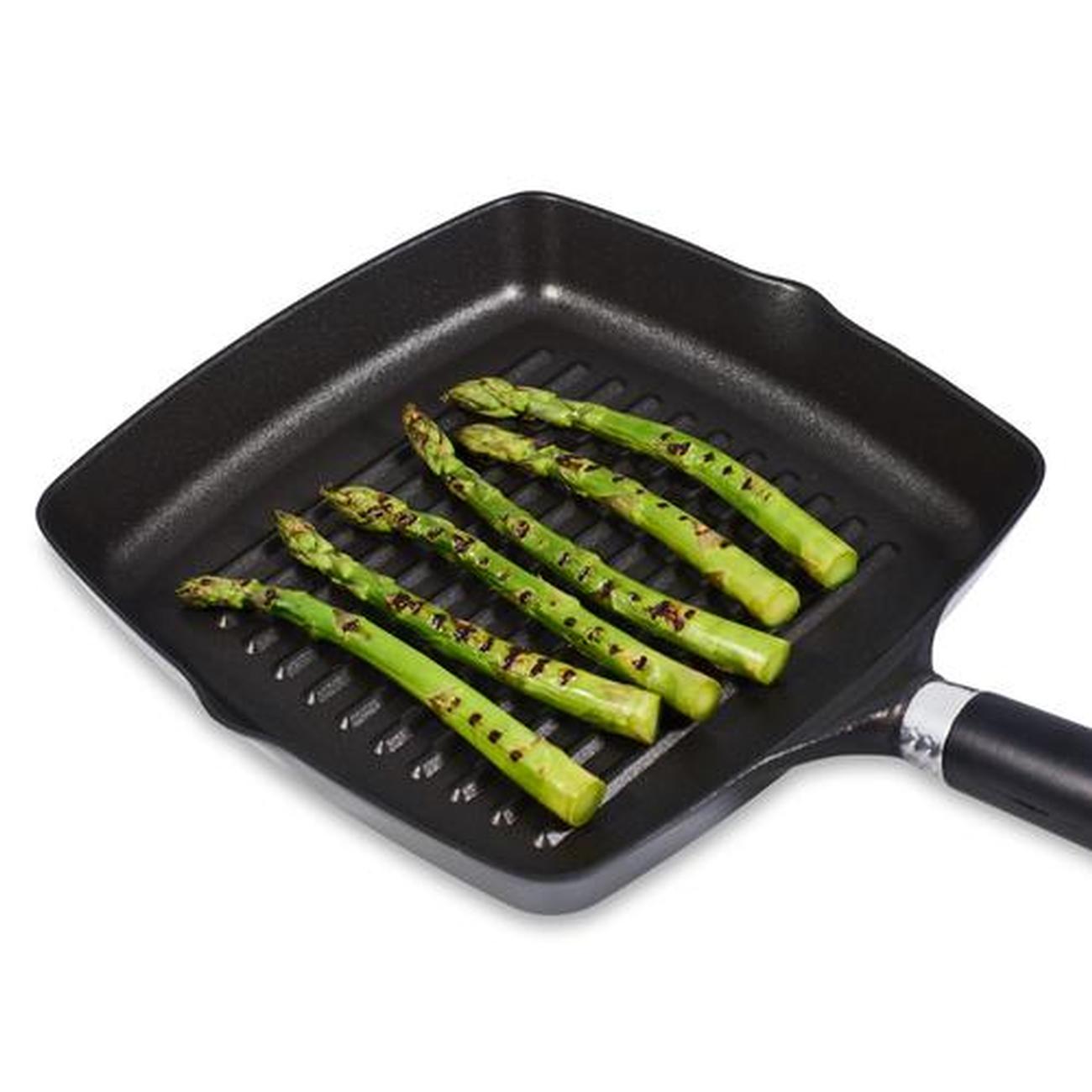 ken-hom-25cm-grill-pan-non-stick-excellence - Ken Hom Excellence Non-stick Grill Pan 25cm