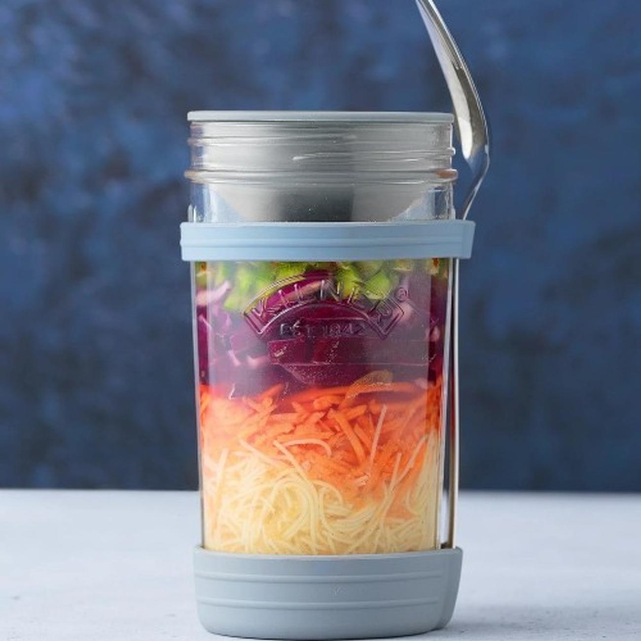 kilner-food-to-go-jar-set-all-in-one - Kilner All-in-One Food To Go Jar Set
