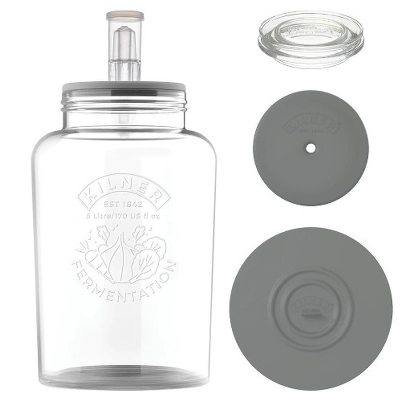 kilner-glass-fermentation-set-5L - Kilner Fermentation Set 5L