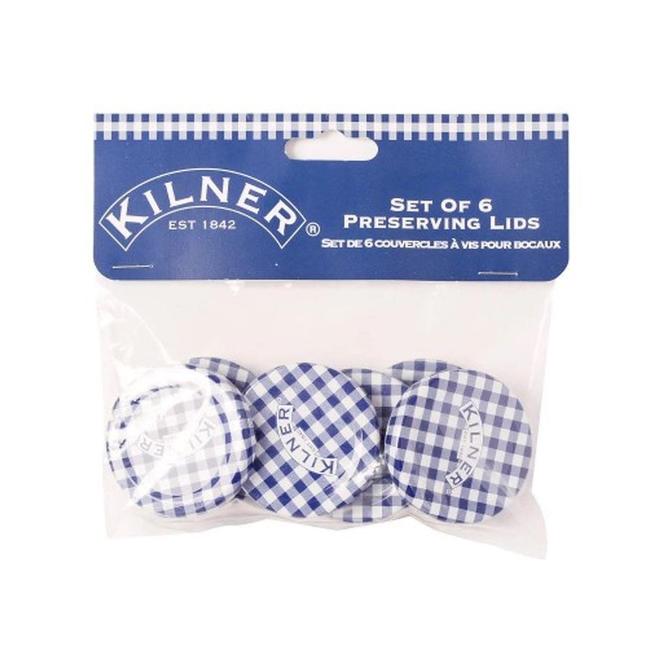 kilner-twist-top-lids-pack-d-6x48mm - Kilner Twist Top Lids Pack D 6x48mm
