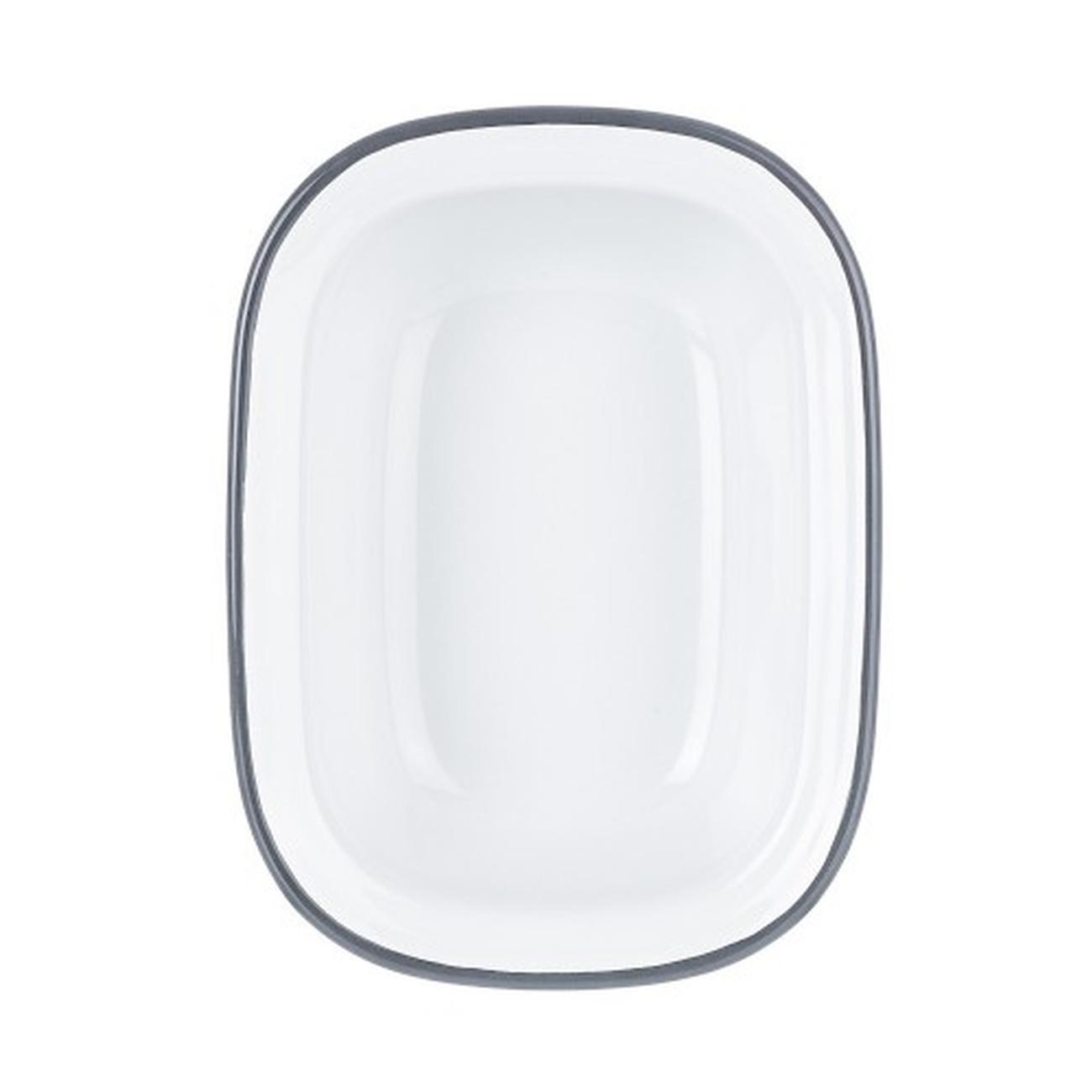 kitchen-pantry-enamel-pie-dish-20cm - Kitchen Pantry Enamel Pie Dish 20cm