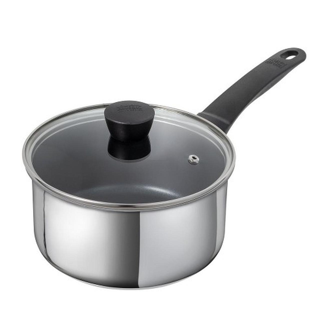 kuhn-rikon-classic-induction-non-stick-saucepan-16cm - Kuhn Rikon Classic Induction Non-Stick Saucepan 16cm