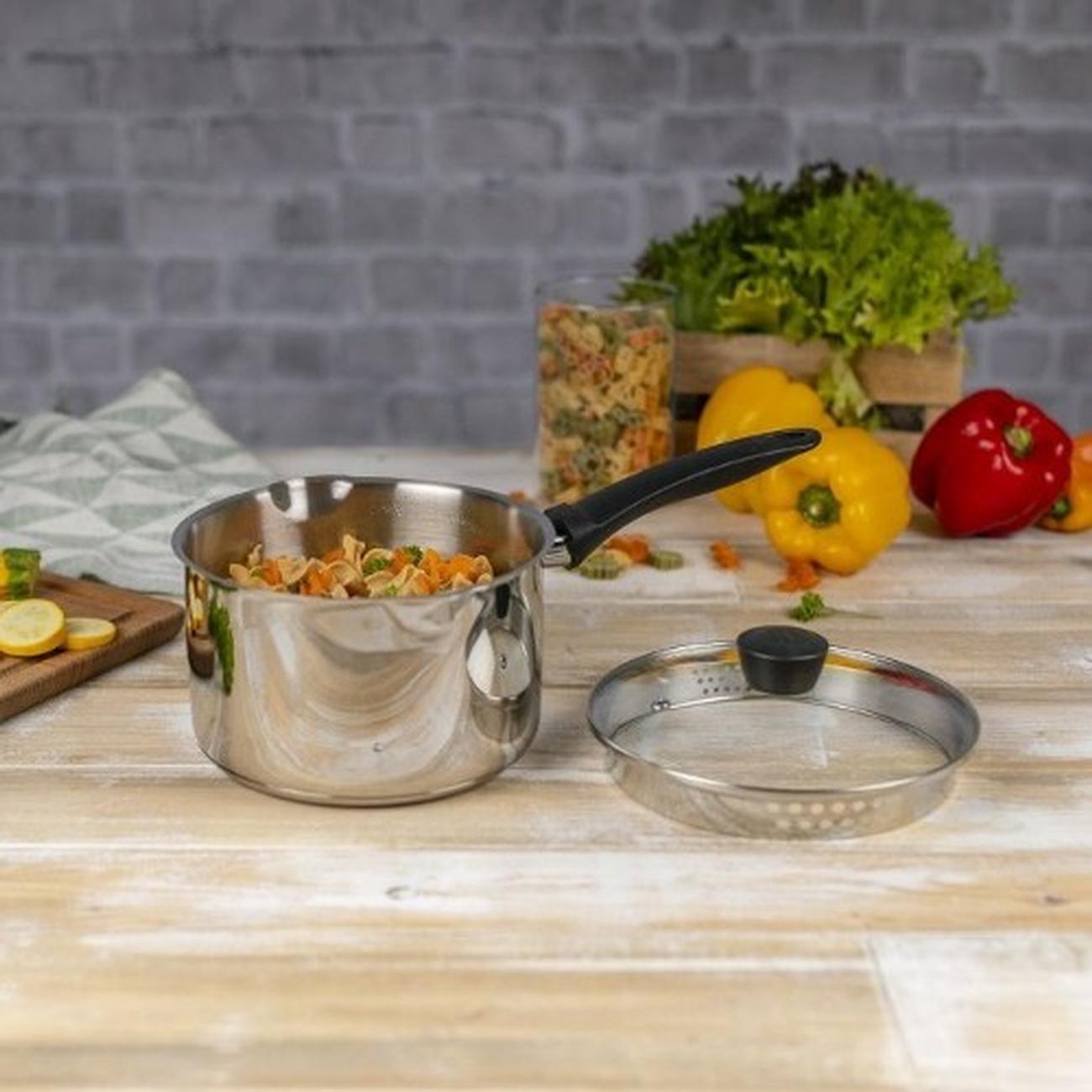 kuhn-rikon-classic-plus-saucepan-16cm - Kuhn Rikon Classic Plus Saucepan 16cm