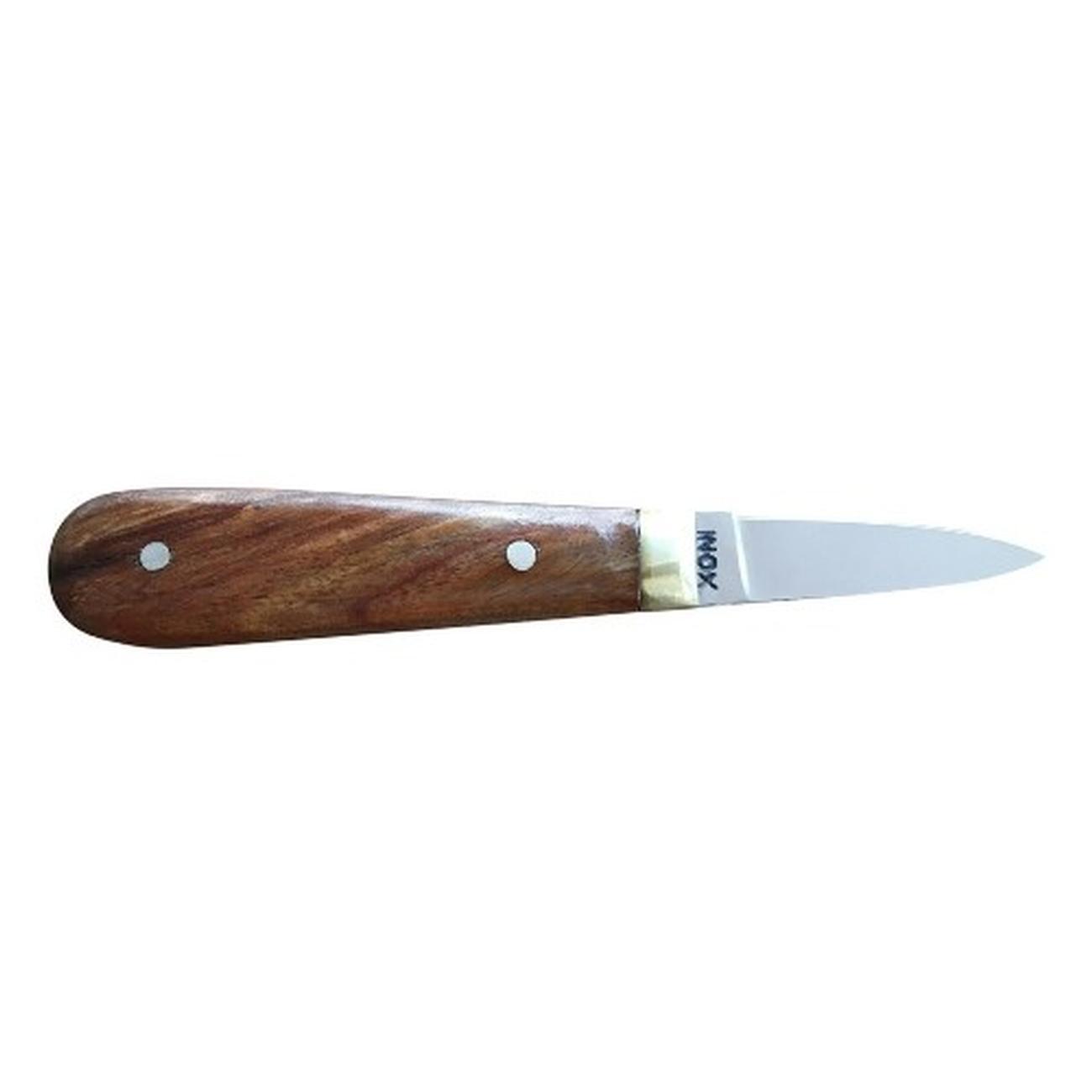 Wood Oyster Brush With Oyster Shucking Knife Kit For Kitchen