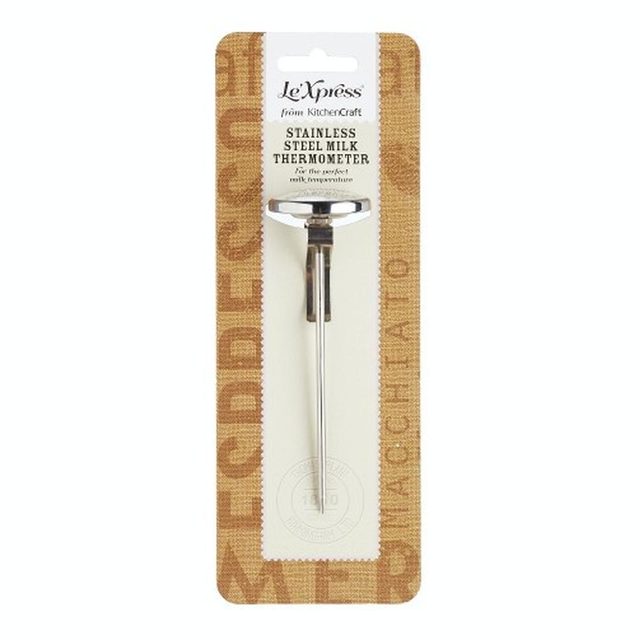 Le'Xpress Stainless Steel Milk Frothing Thermometer