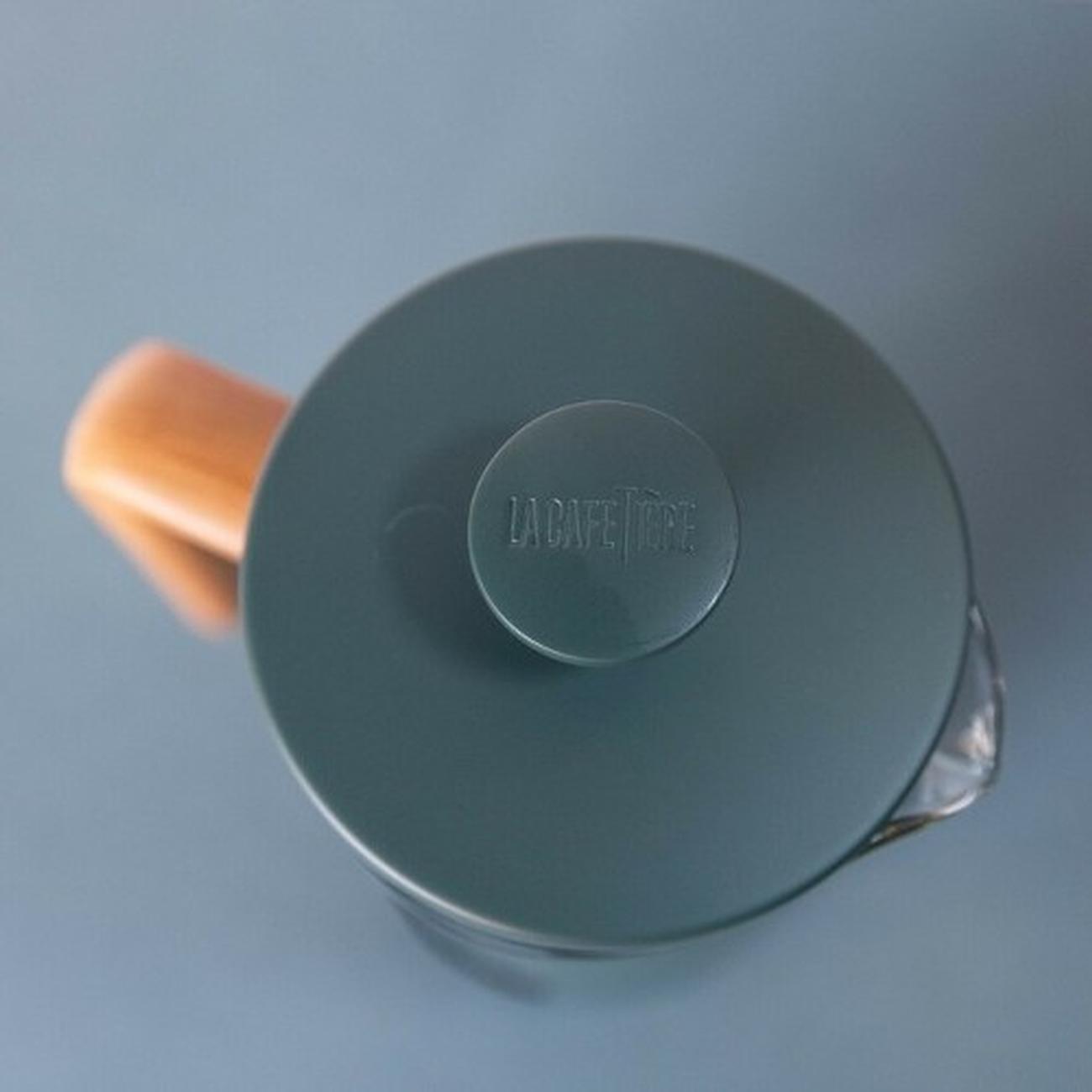 la-cafetiere-pisa-8-cup-coffee-press-green - La Cafetiere Pisa Cafetiere 8 Cup Green