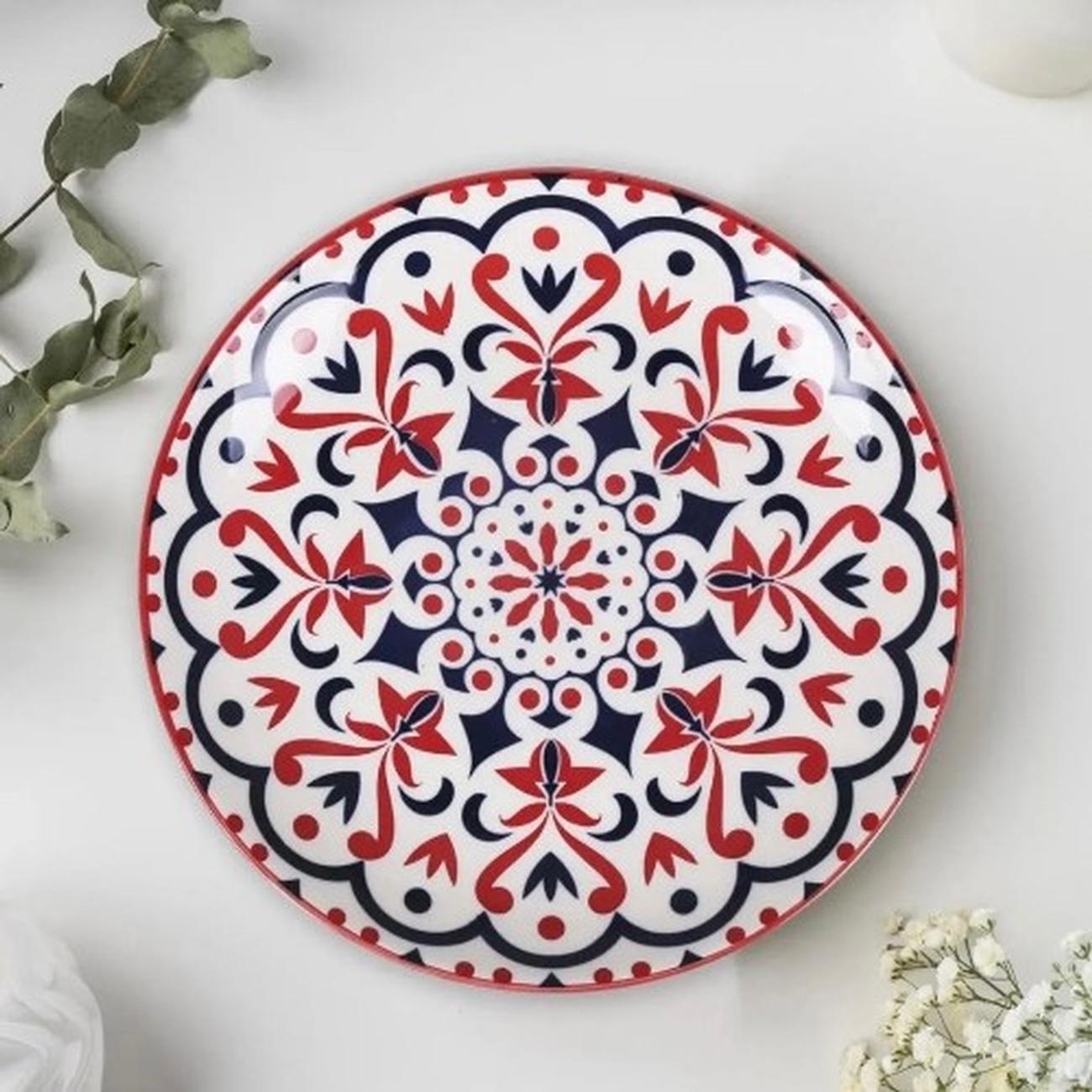 la-mediterranea-japo-aiko-plate-assorted-20cm - Japo Aiko Decorative Plate 20cm Assorted