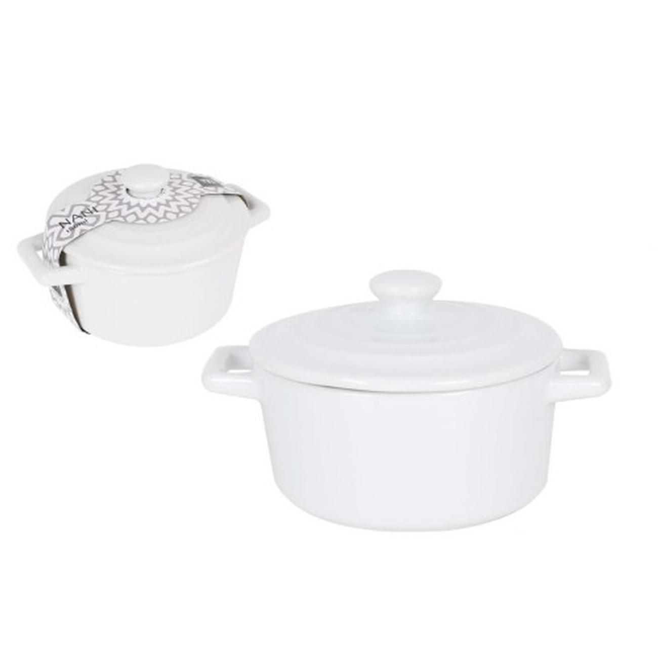 mini-round-casserole-with-lid-nani - La Mediterranea Mini Casserole with Lid Nani