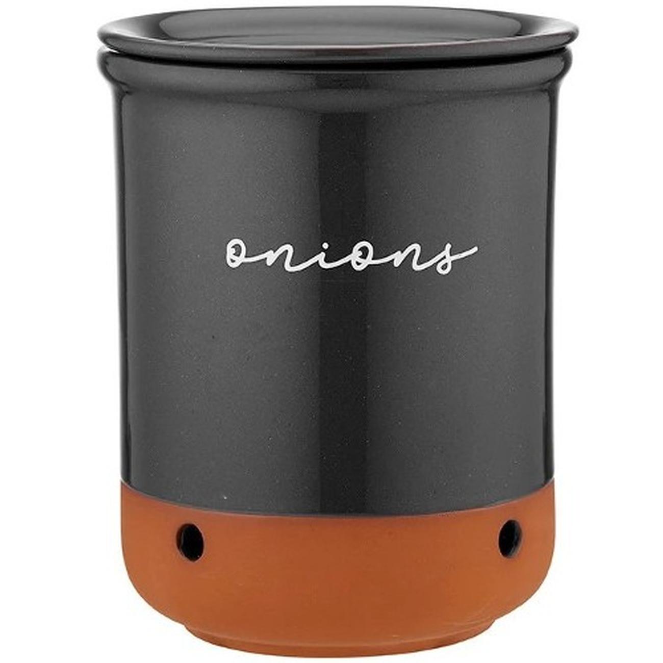 ladelle-eco-onion-keeper-charcoal - Eco Onion Vault Charcoal