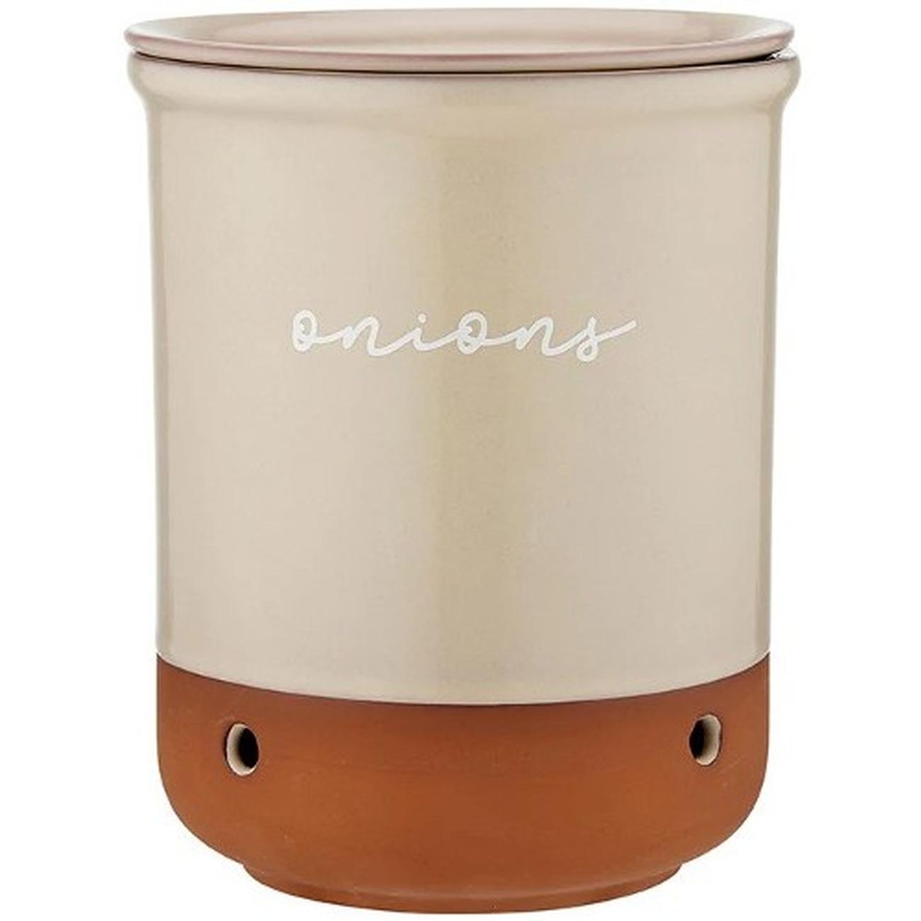 ladelle-eco-onion-keeper-taupe - Eco Onion Vault Taupe
