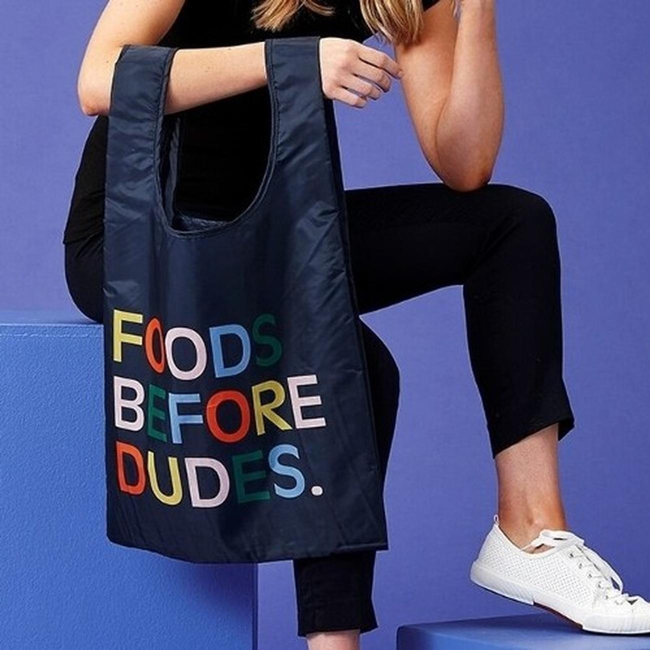 ladelle-eco-foldable-tote-bag-foods-before-dudes - Ladelle Eco Recycled Bag Foods Before Dudes