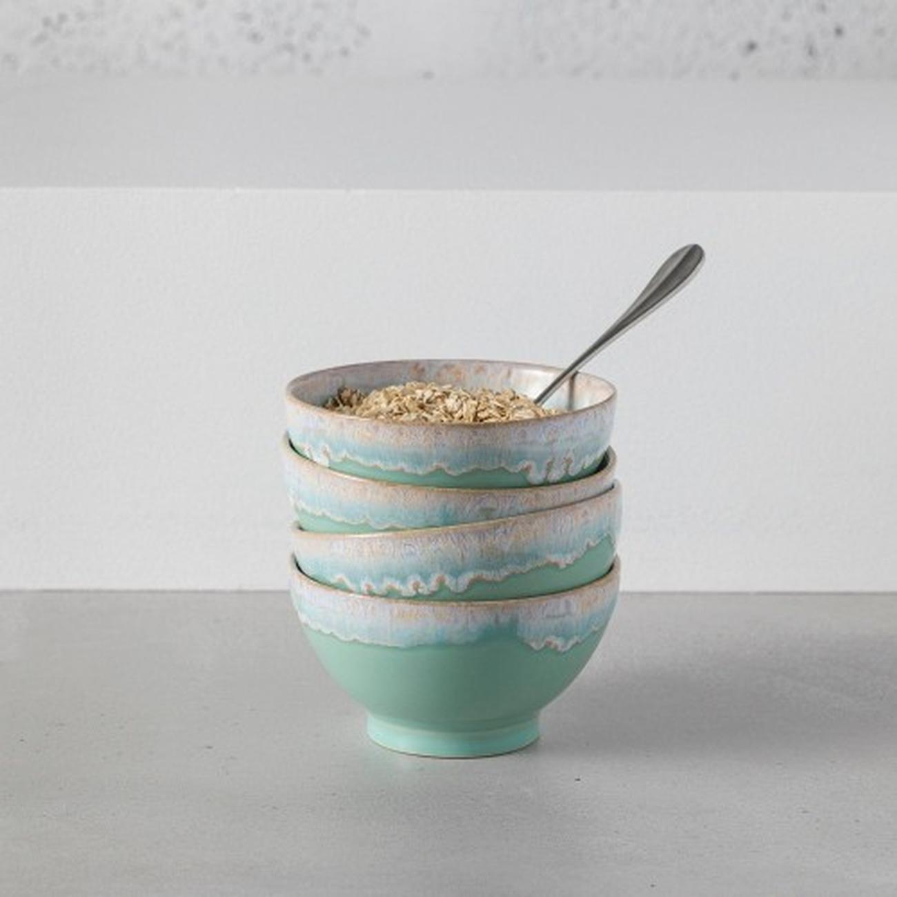 costa-nova-latte-bowl-15cm-aqua - Latte Bowl Aqua 15cm