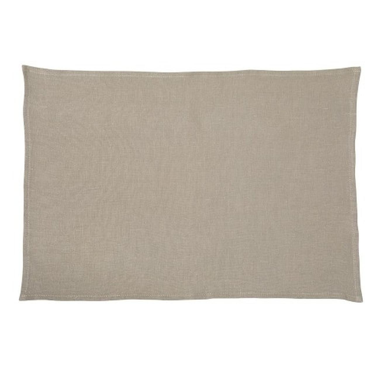 linen-placemat-uni-sand - Linen Uni Placemat Sand
