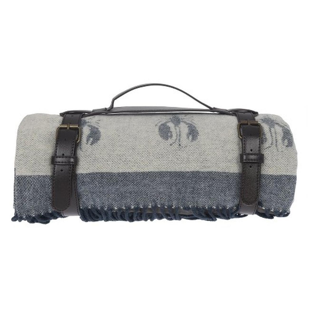 Sophie-allport-lobster-knitted-picnic-blanket - Sophie Allport Lobster Knitted Picnic Blanket