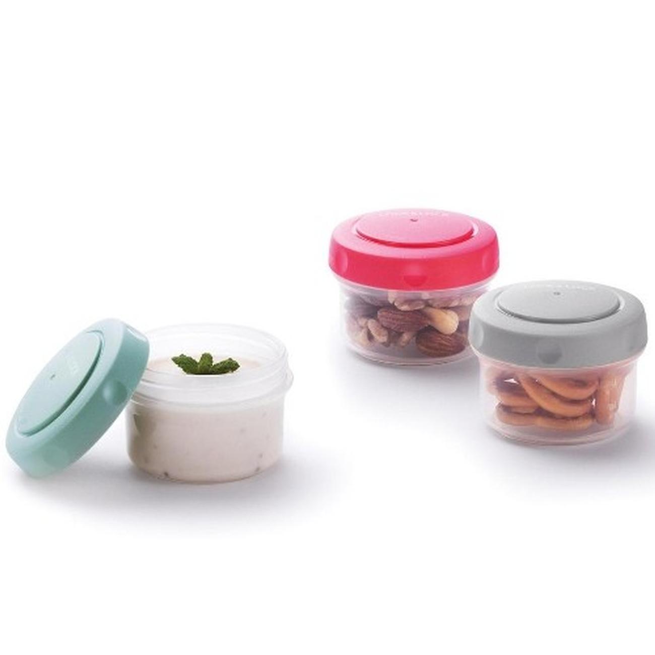 lock-n-lock-3pc-mini-container-pots-set - Lock n Lock Mini Pots 3pc Containers Set