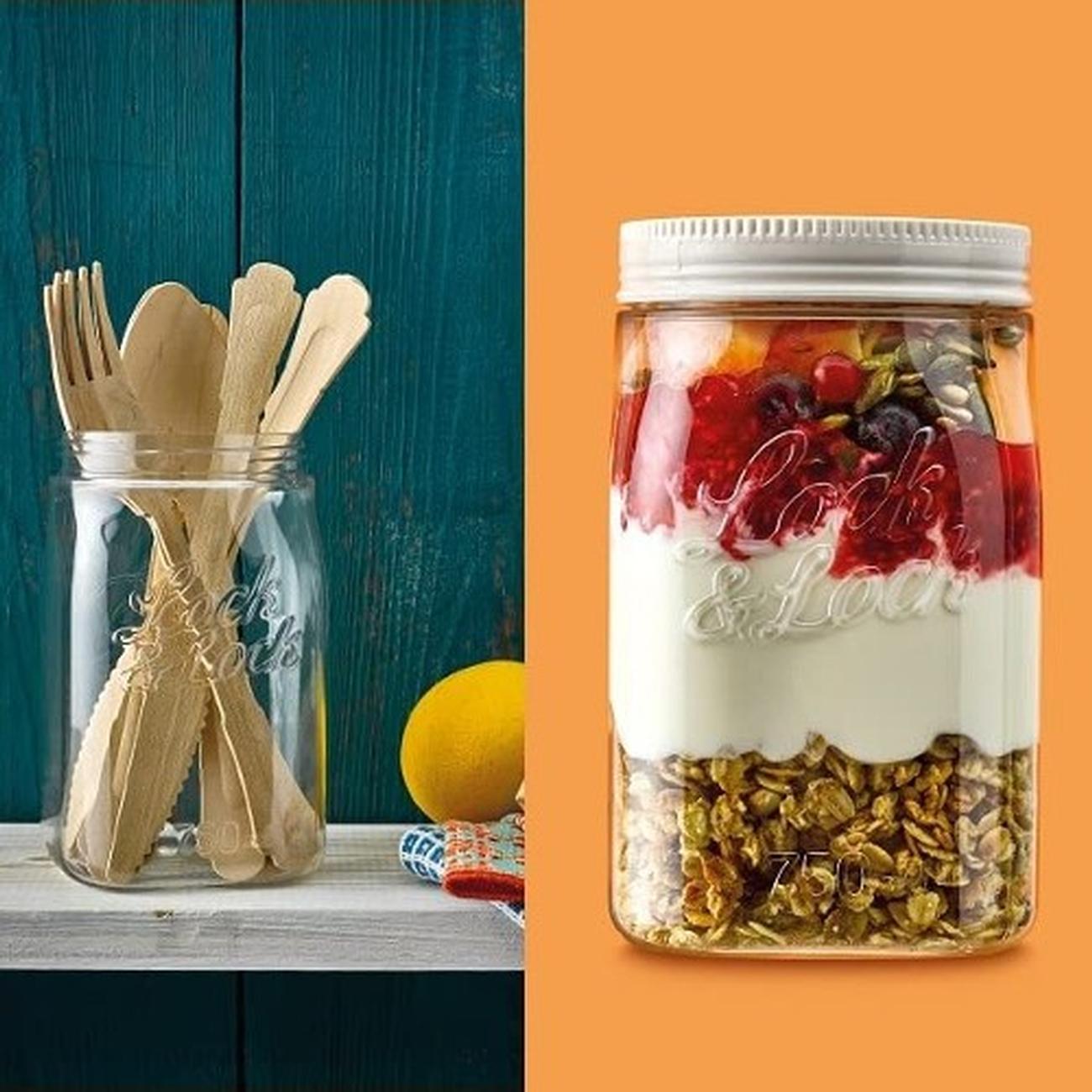 lock-n-lock-1000ml-door-pocket-canister-jar - Lock n Lock Door Pocket Canister 1L