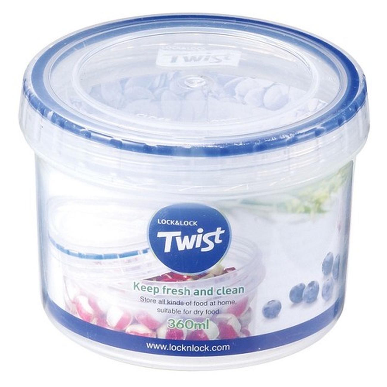 lock-n-lock-twist-round-container-360ml - Lock n Lock Twist Round Container 360ml
