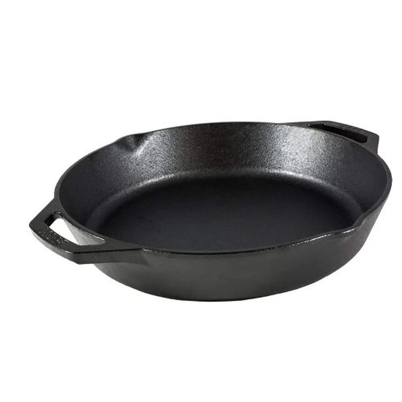Lodge 12 Inch Cast Iron Dual Handle Pan
