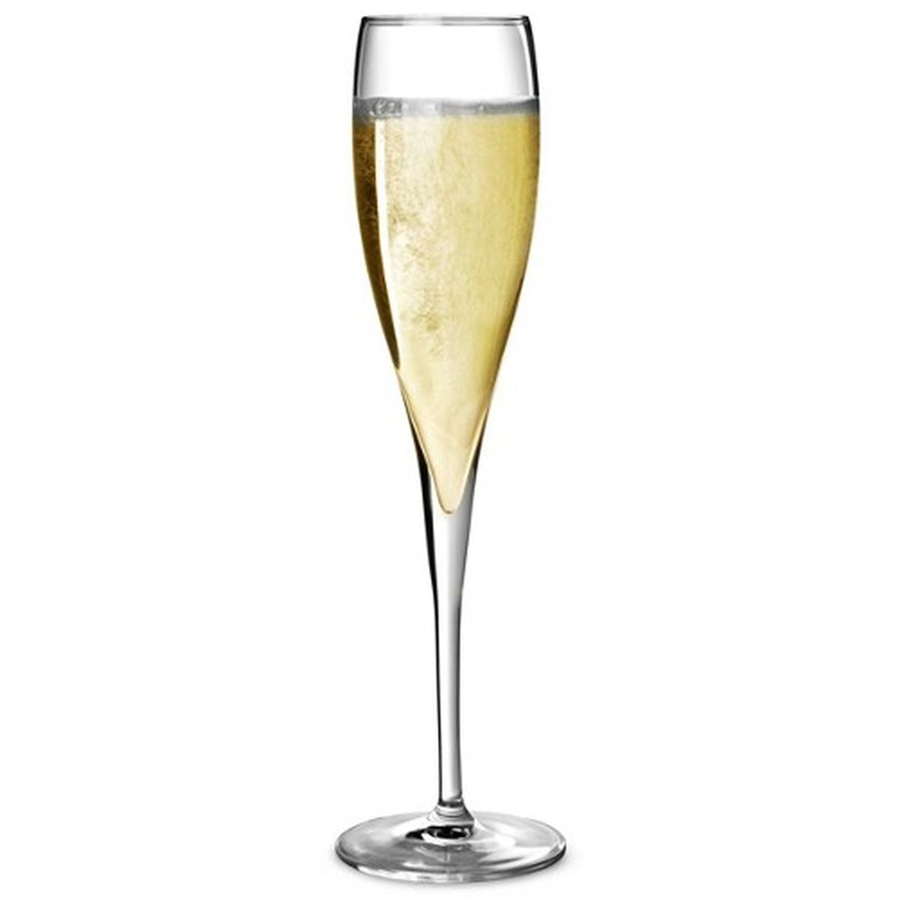 luigi-bormioli-vinoteque-champagne-flute-glass-6pc-set - Luigi Bormioli Vinoteque Perlage Flute Champagne Glasses 6pc Set