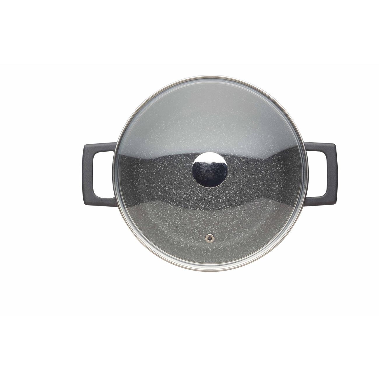 MasterClass 24cm Saucepan & Casserole Glass Lid