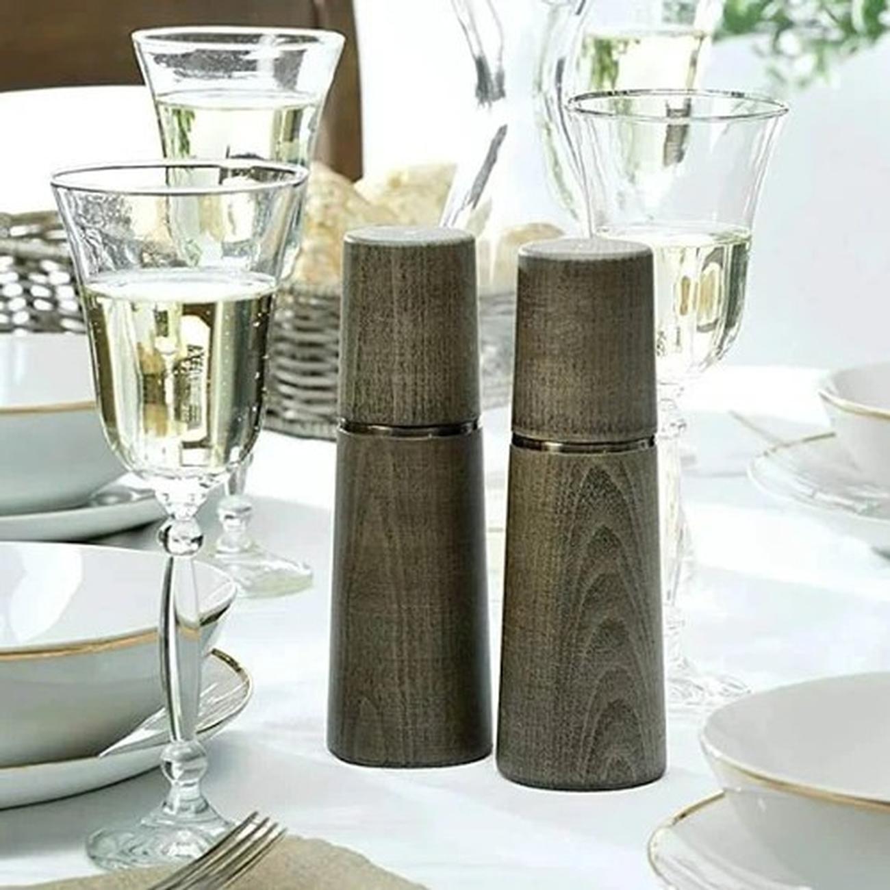 cole-mason-marlow-salt-pepper-mills-set-grey - Cole & Mason Marlow Salt & Pepper Mills Set Grey