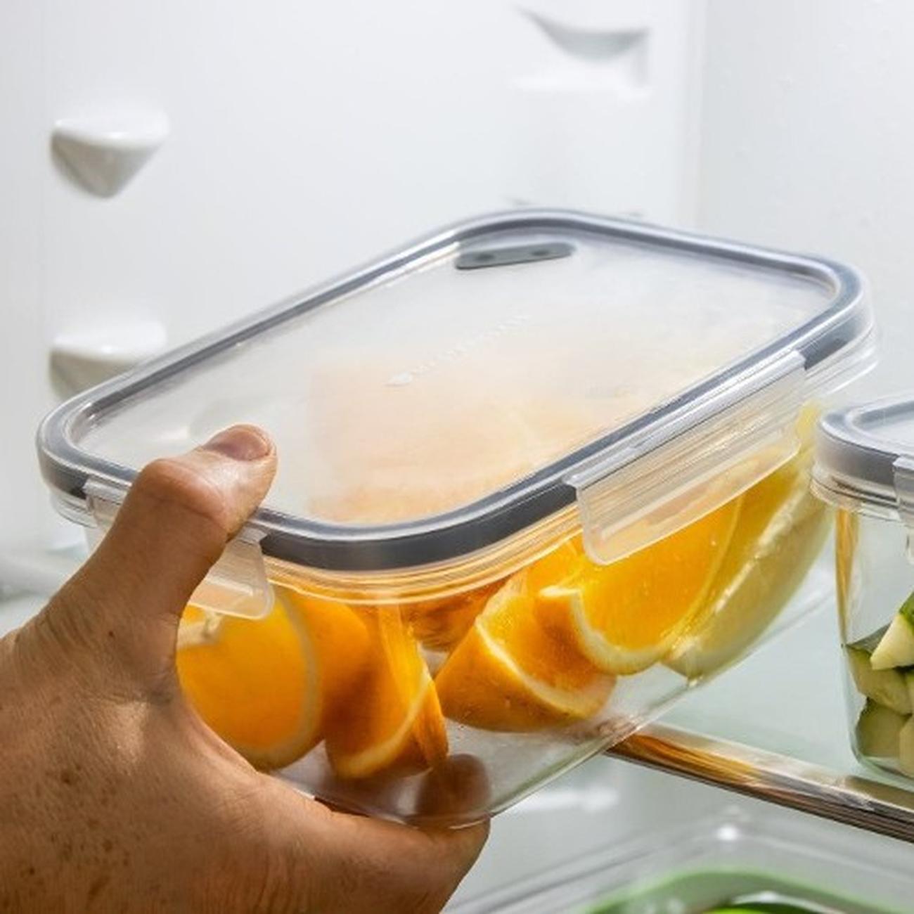 MasterClass Eco Snap Food Storage Rectangular Container 1.5L