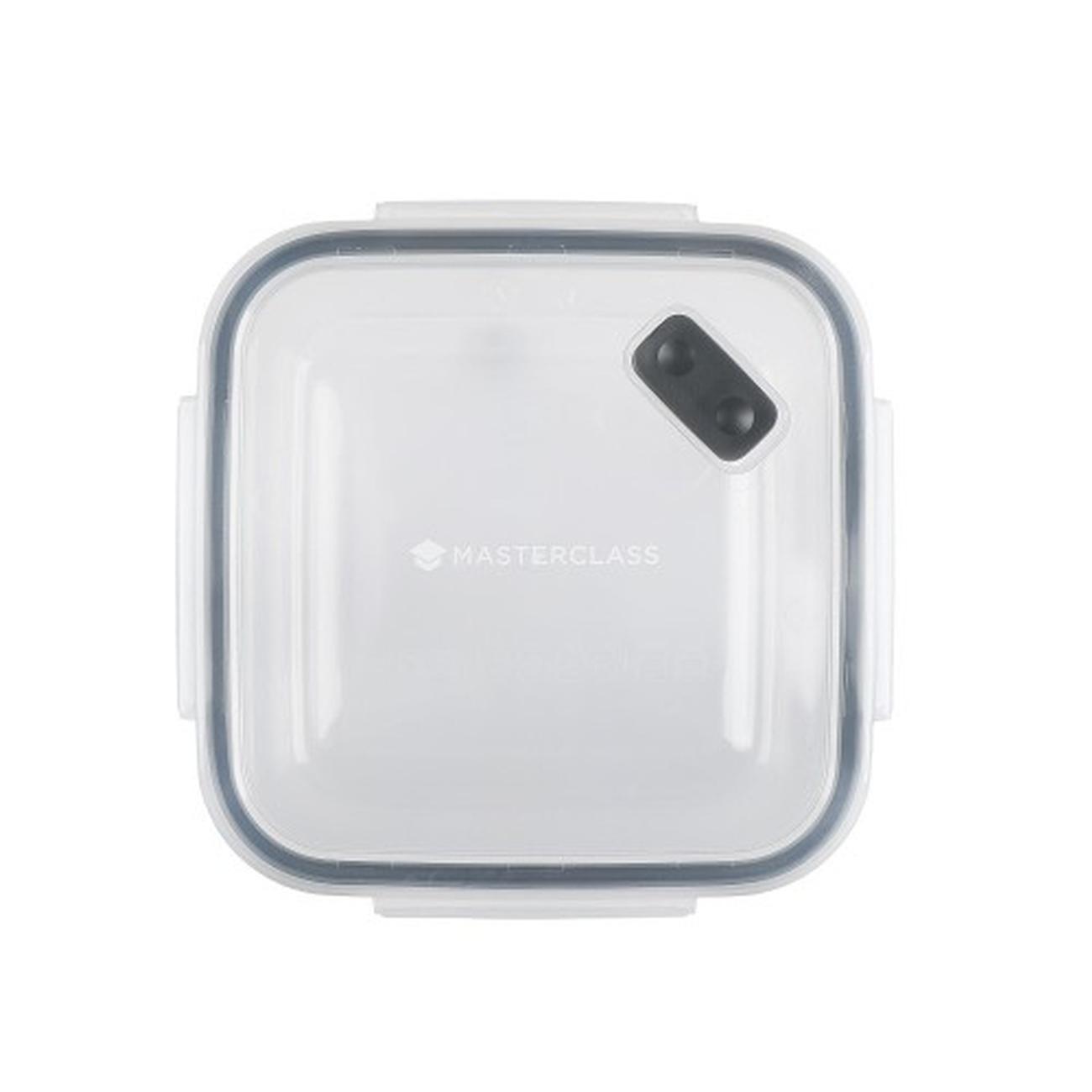 masterclass-eco-snap-food-storage-container-800ml-square - MasterClass Eco Snap Food Storage Square Container 800ml