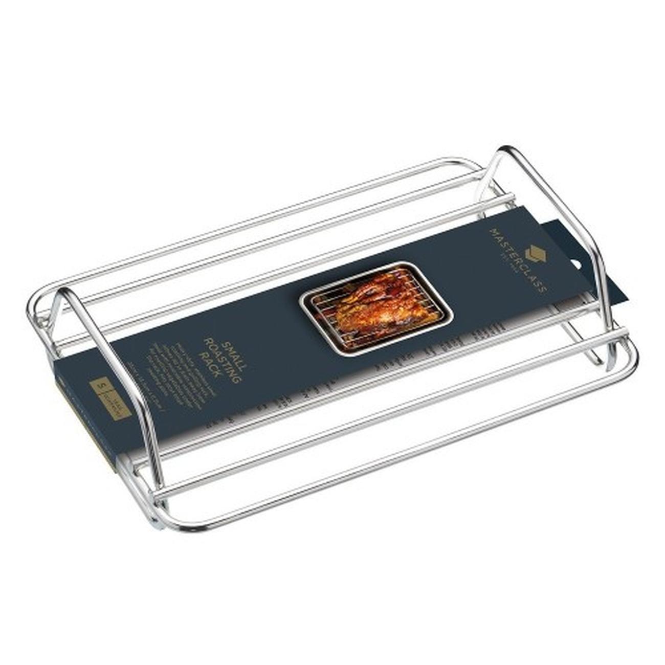 masterclass-roasting-rack-stainless-steel-small - MasterClass Stainless Steel Roasting Rack Small