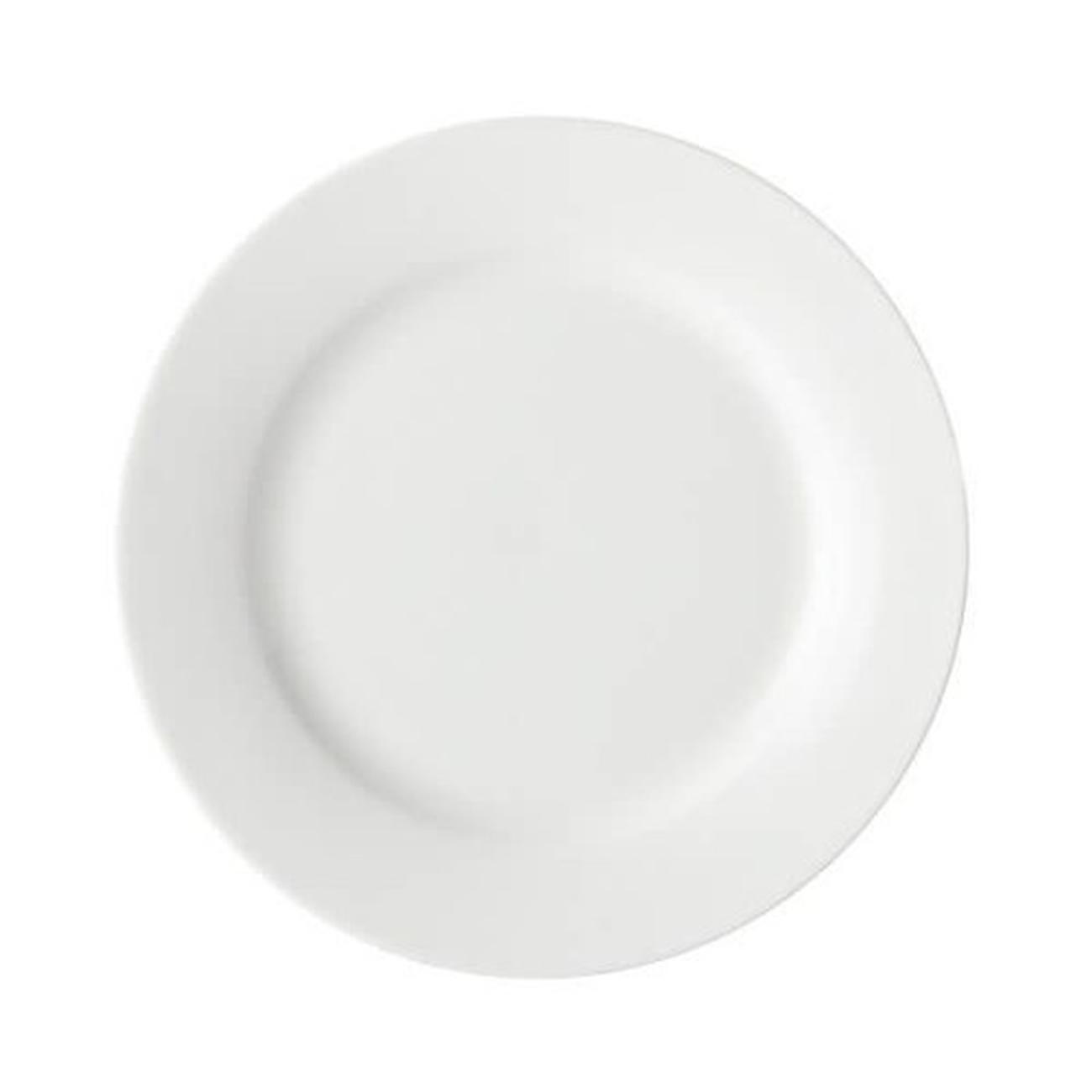 White Basics Rim Entrée Plate 23cm