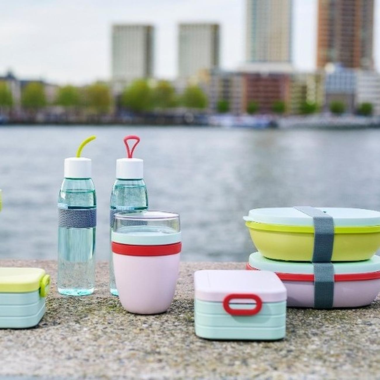 mepal-ellipse-500ml-water-bottle-lemon-vibe - Mepal Limited Edit Ellipse Water Bottle 500ml Lemon Vibe