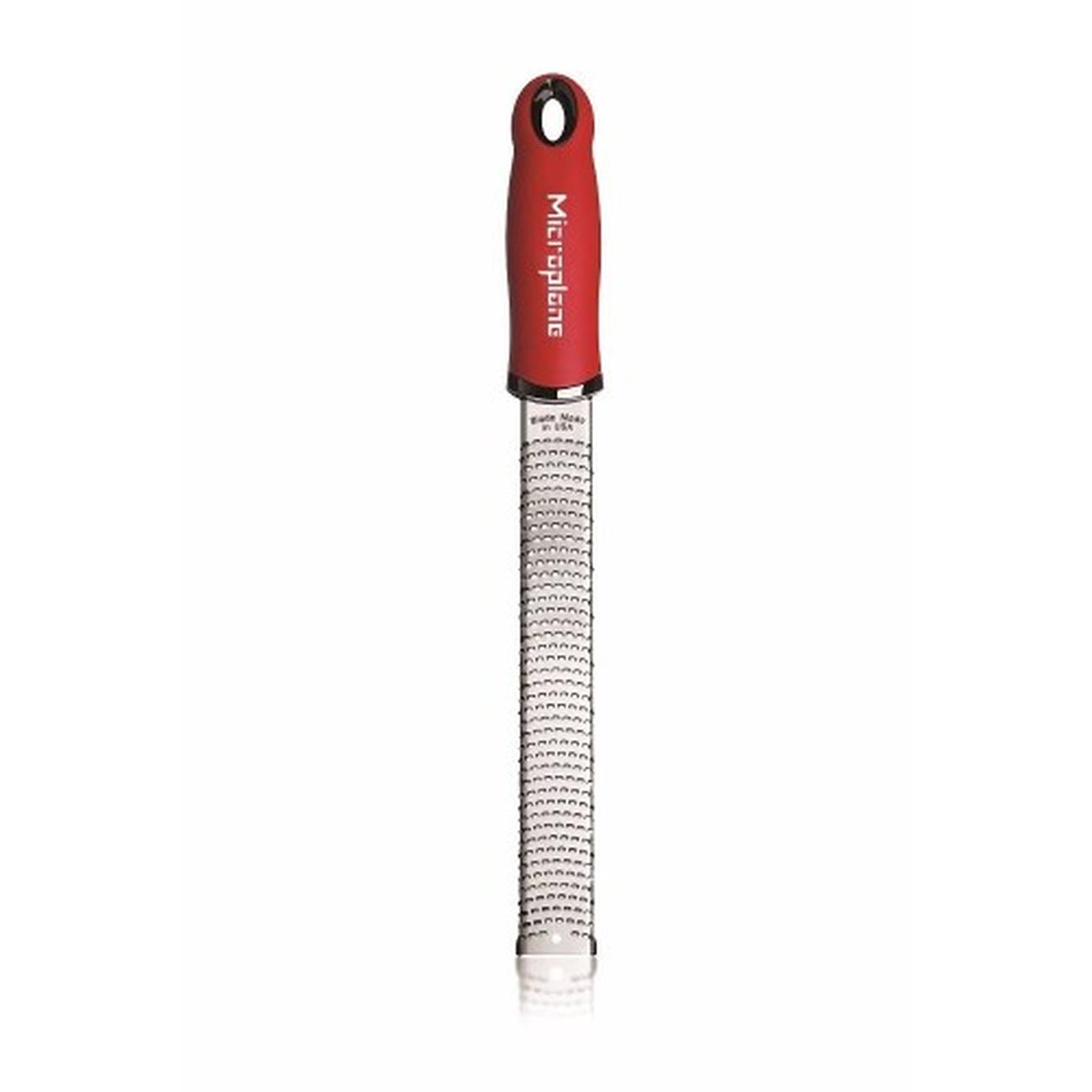 microplane-premium-classic-zester-grater-red - Microplane Premium Classic Zester Grater Red