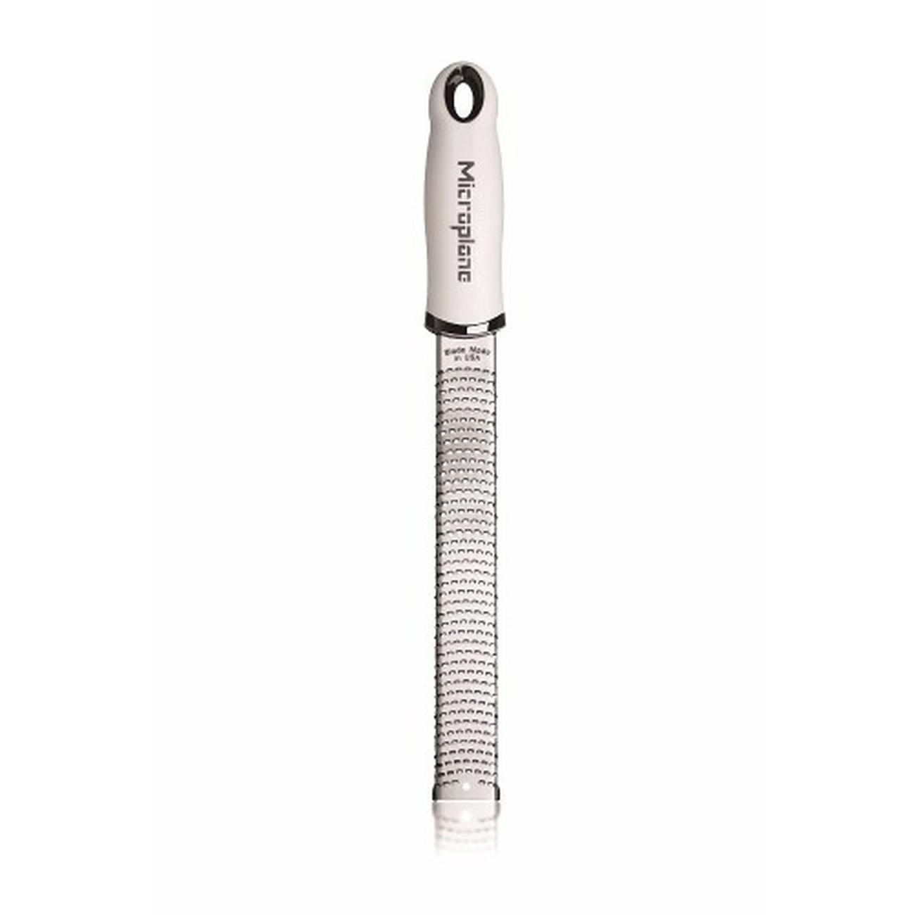 microplane-premium-classic-zester-grater-white - Microplane Premium Classic Zester Grater White