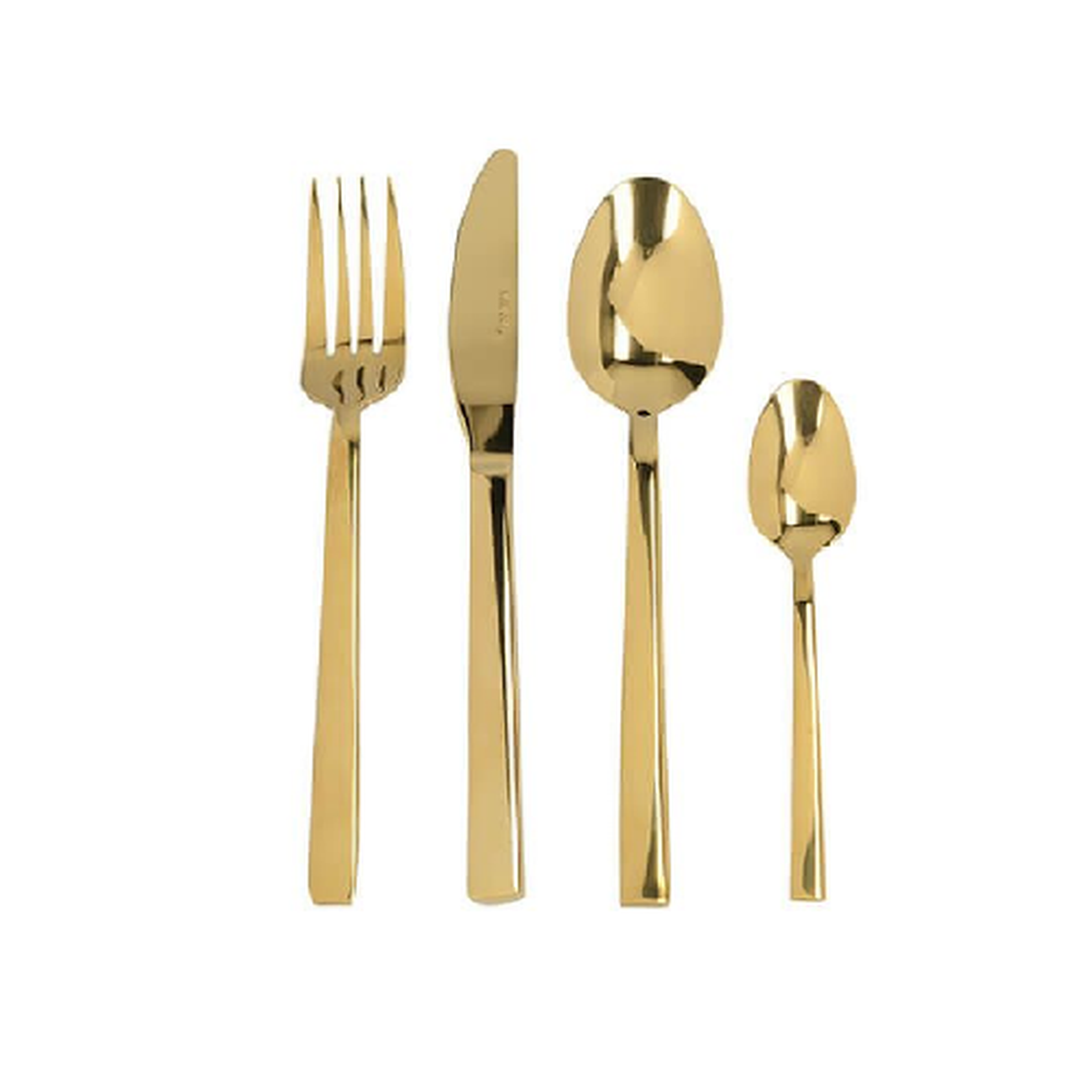 mikasa-ciara-denso-16-piece-cutlery-set-gold - Mikasa Ciara Denso 16pc Gold Cutlery Set