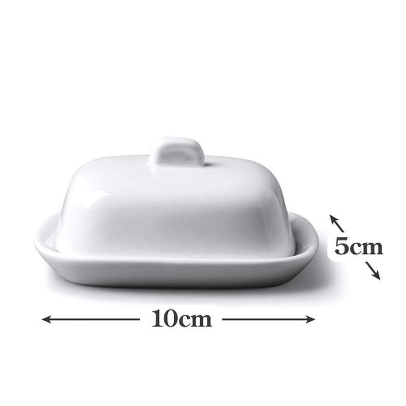 w-m-bartleet-sons-mini-butter-plate-with-lid-10cm - W M Bartleet & Sons Mini Butter Dish 10cm