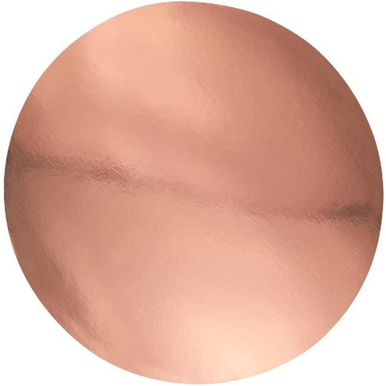 pme-mirror-cake-cards-set-of-3-round-12-inch-rose-gold - PME Pack of 3 Mirror Cake Cards 12in Rose Gold