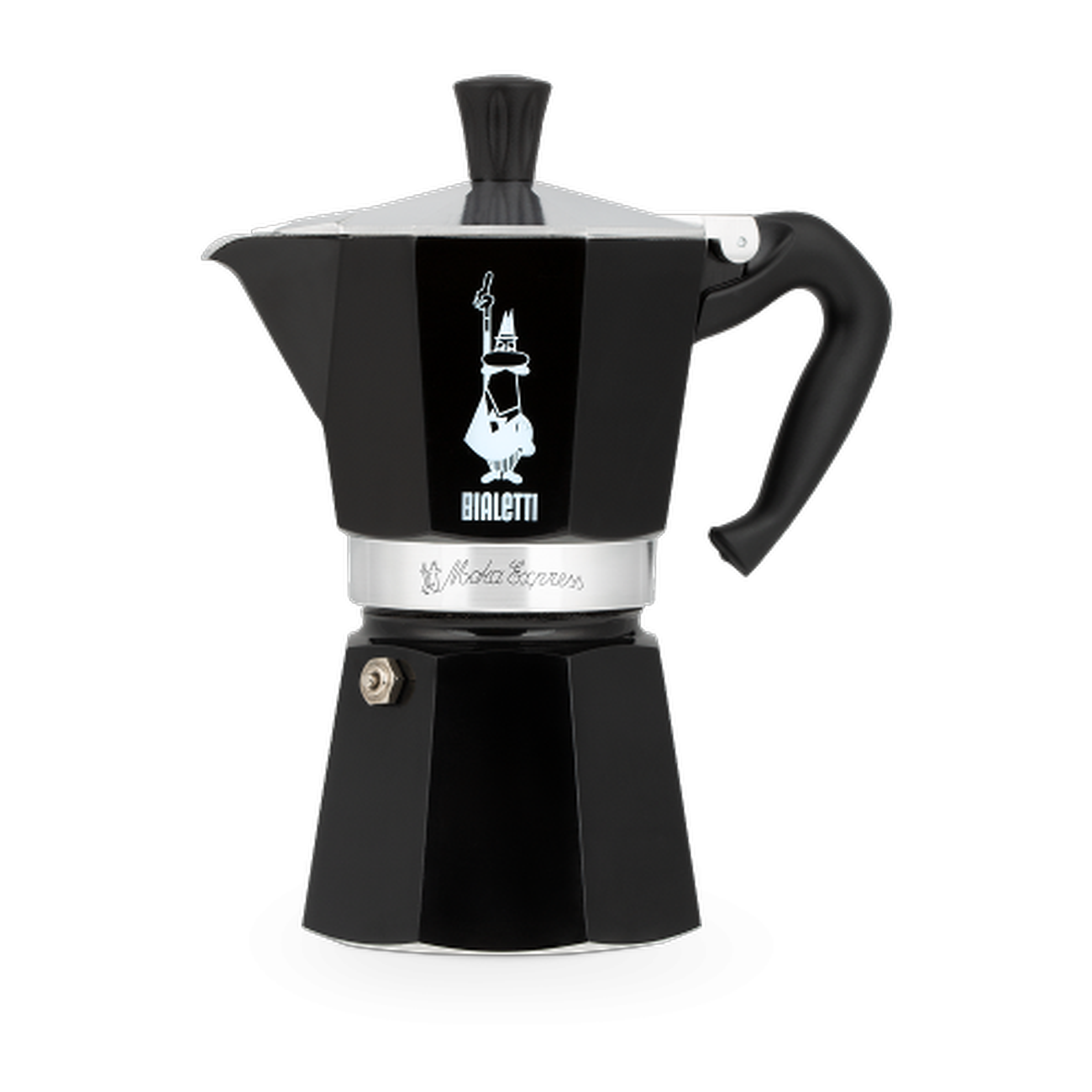 Bialetti Moka Express 3 cup Espresso Maker - Whisk