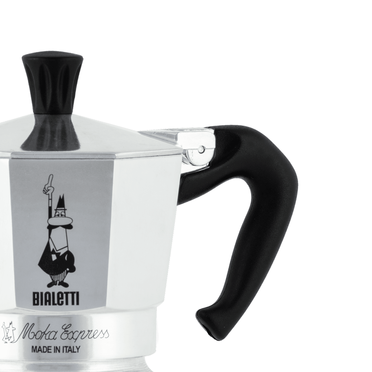 Bialetti 6 cup Stainless Steel Stovetop Espresso Maker - Whisk