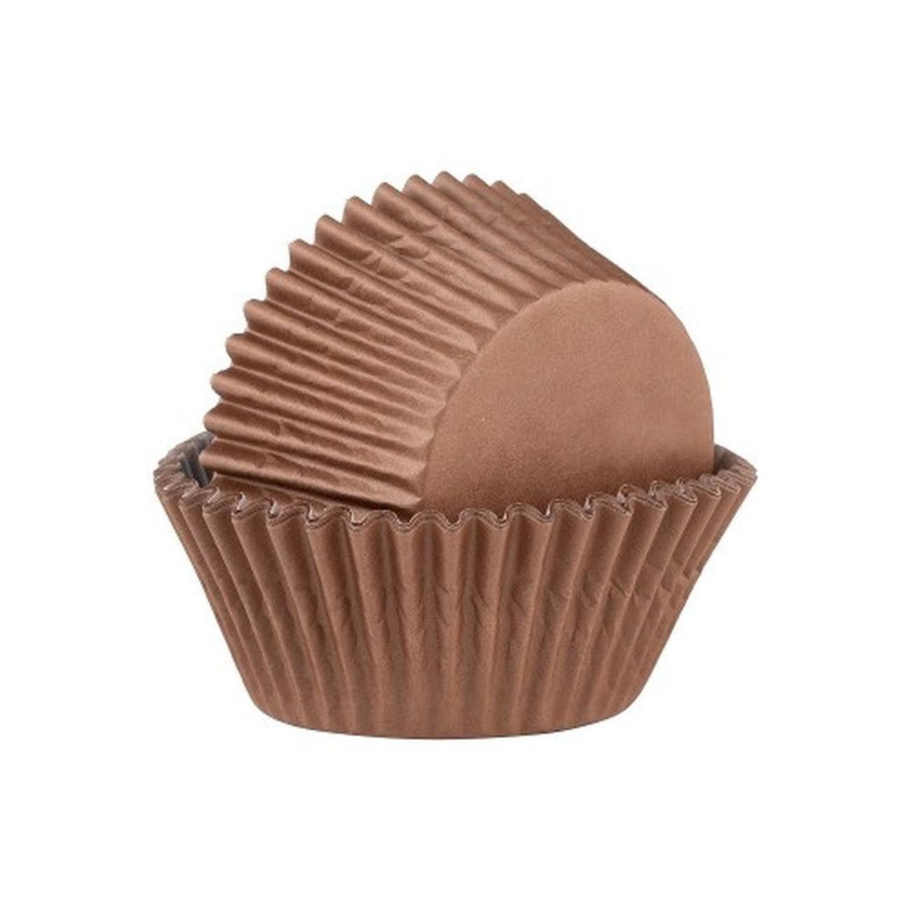mason-cash-muffin-cases-brown-40pc - Mason Cash 40 Muffin Cases
