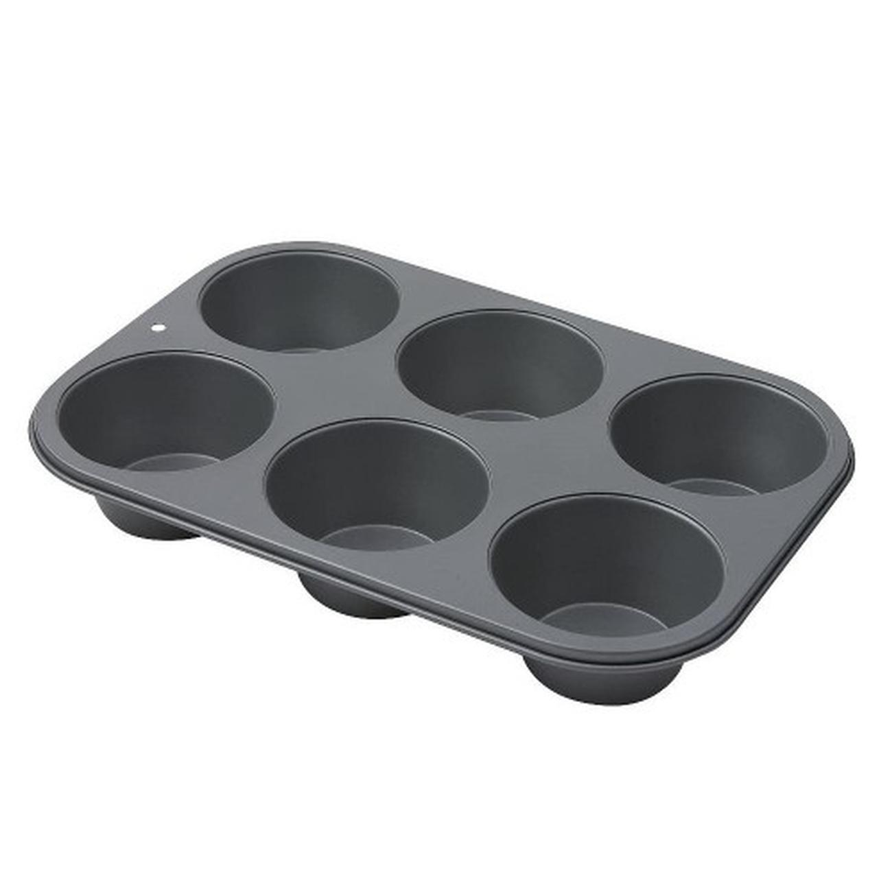 dexam-non-stick-6-cup-muffin-pan - Dexam Non-stick Muffin Pan 6 Cup