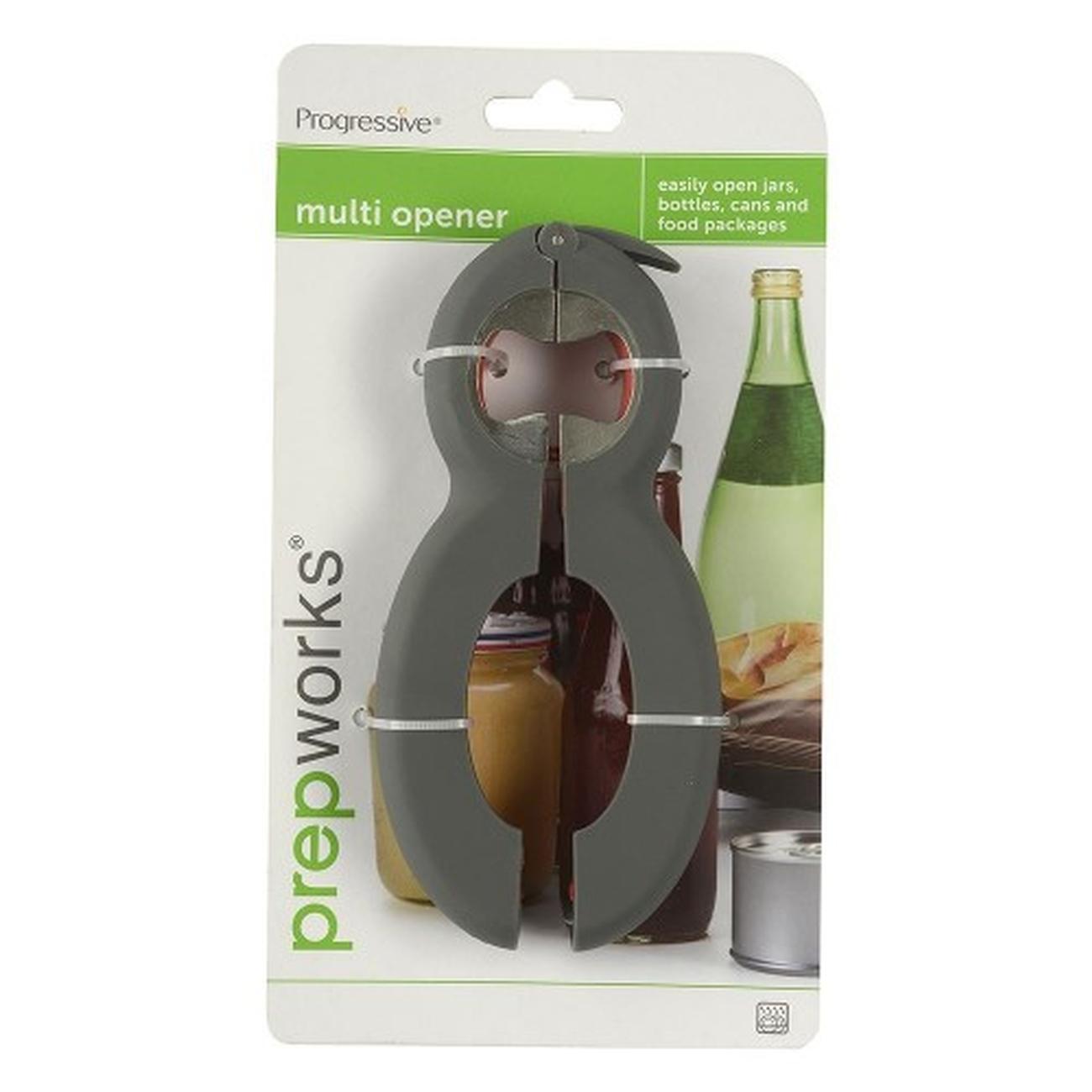 Stainless Steel Bottle Can Opener Easy Grip Jar Opener 2pc Home Kitchen  Tool Set