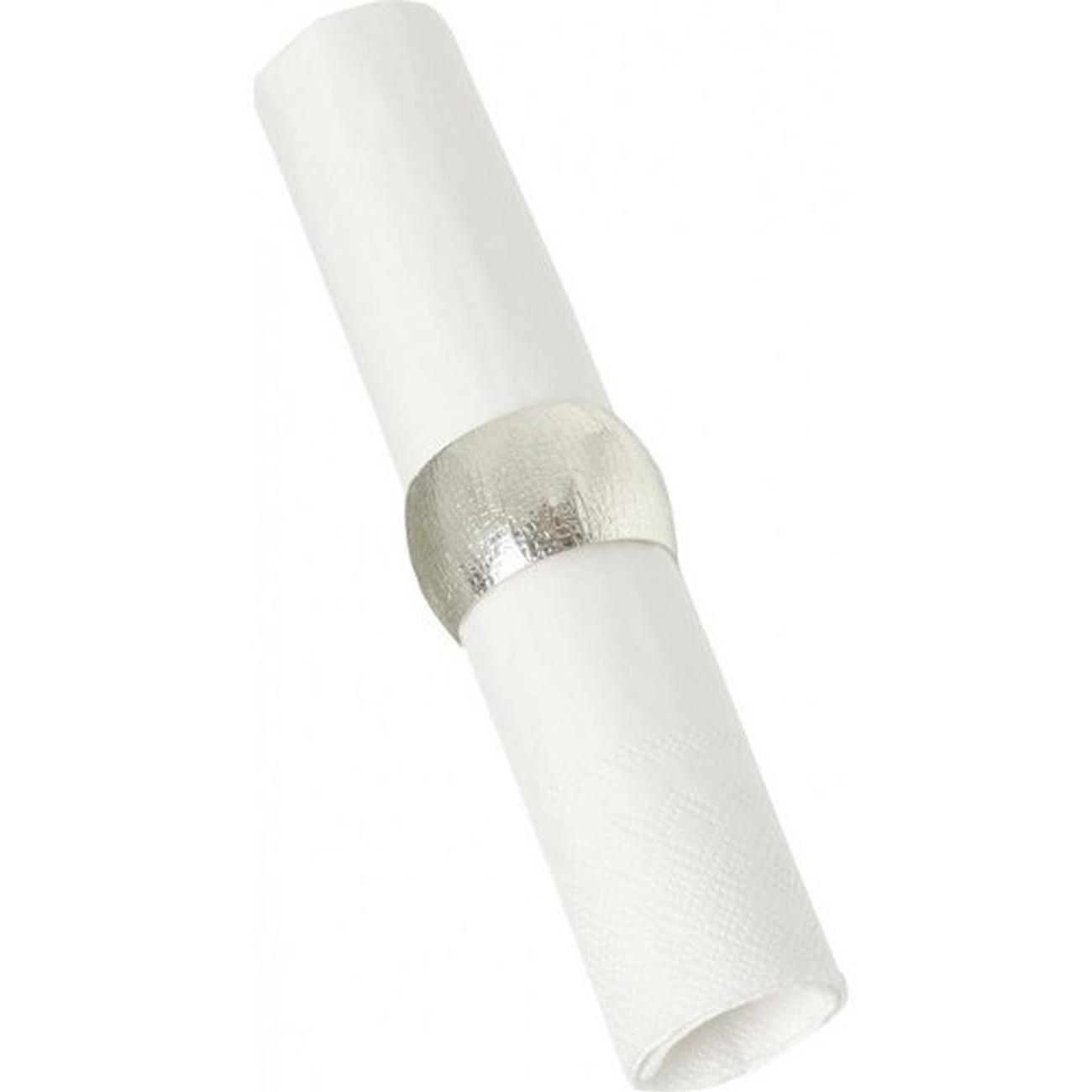 napkin-ring-silver-textured-ihr - Napkin Ring Silver Textured