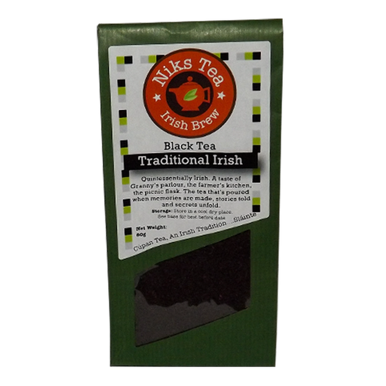 Niks Tea Black Tea, Traditional Irish Tea 80g
