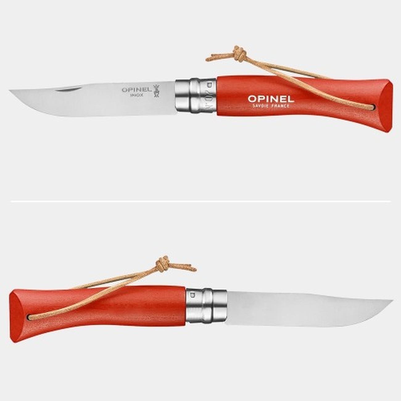 opinel-n07-trekking-folding-knife-orange - Opinel N07 Trekking Pocket Knife Orange