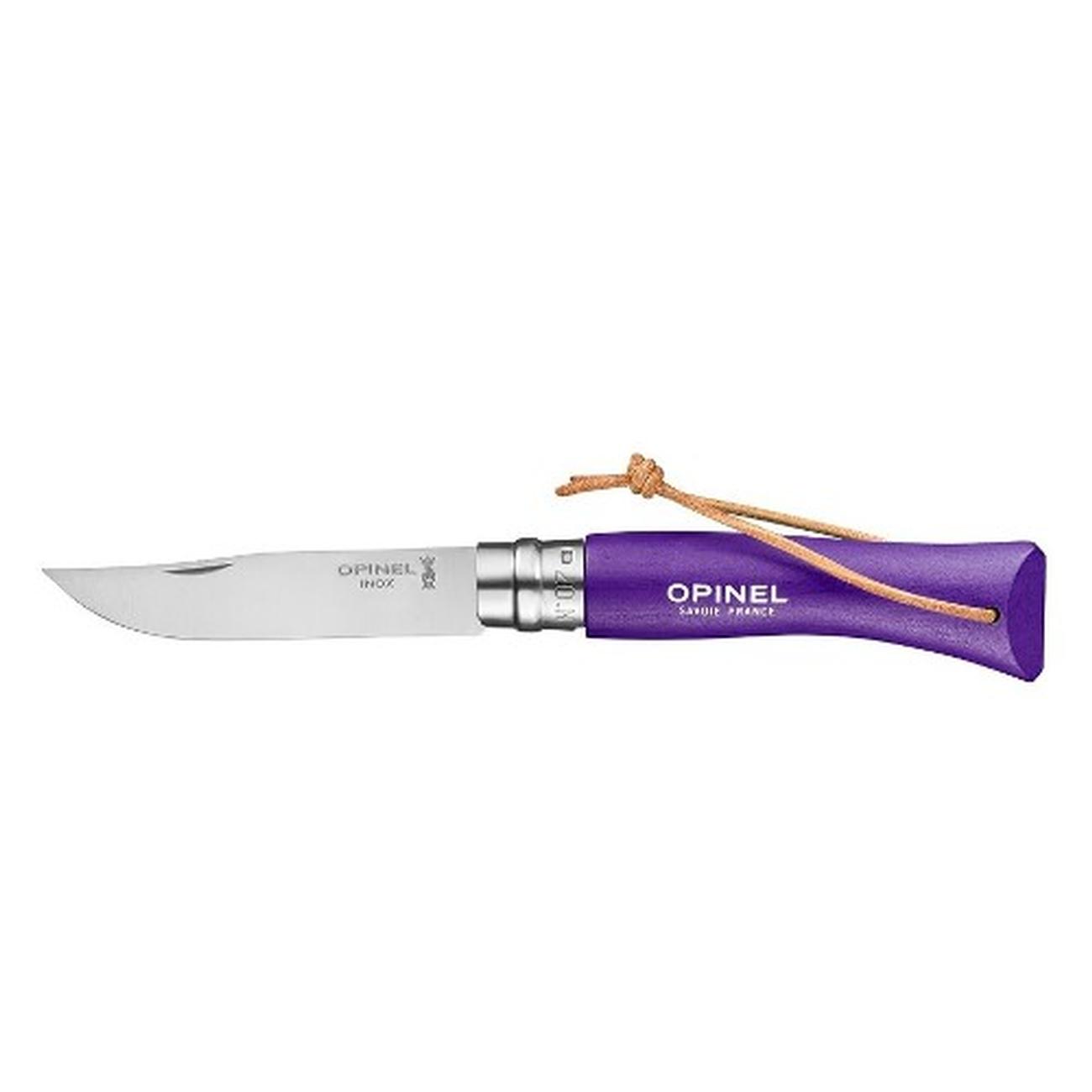 opinel-n07-trekking-pocket-knife-violet - Opinel N07 Trekking Pocket Knife Violet