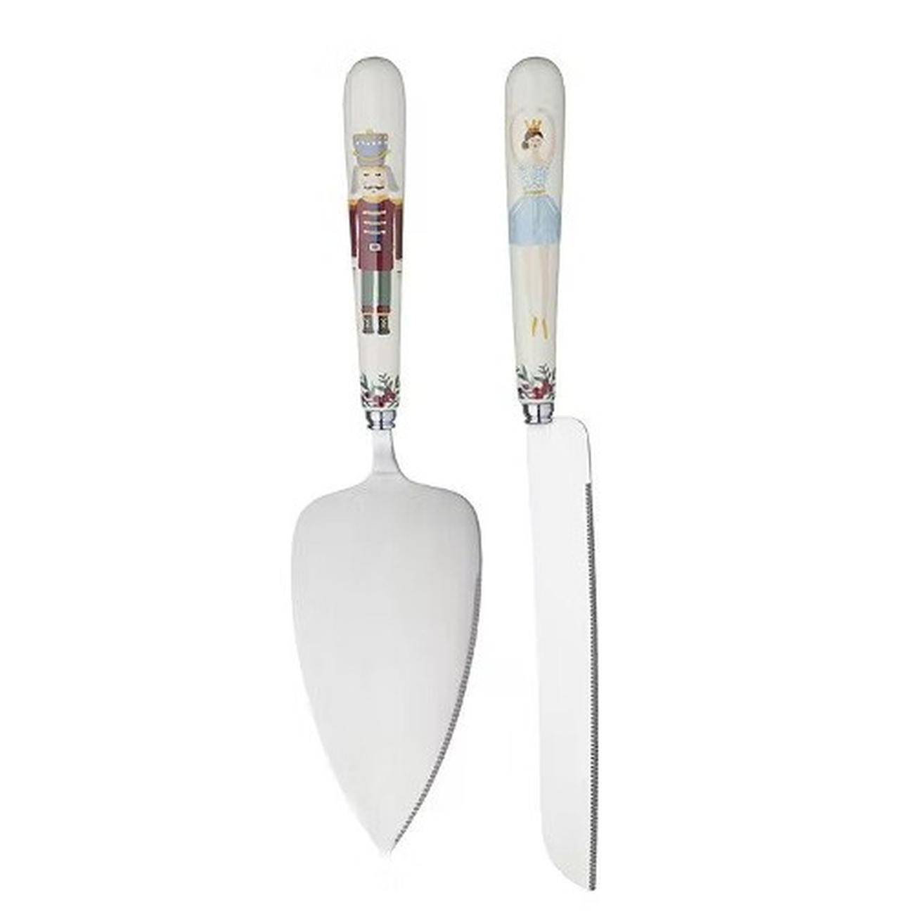 KitchenCraft The Nutcracker Collection Cake Servers