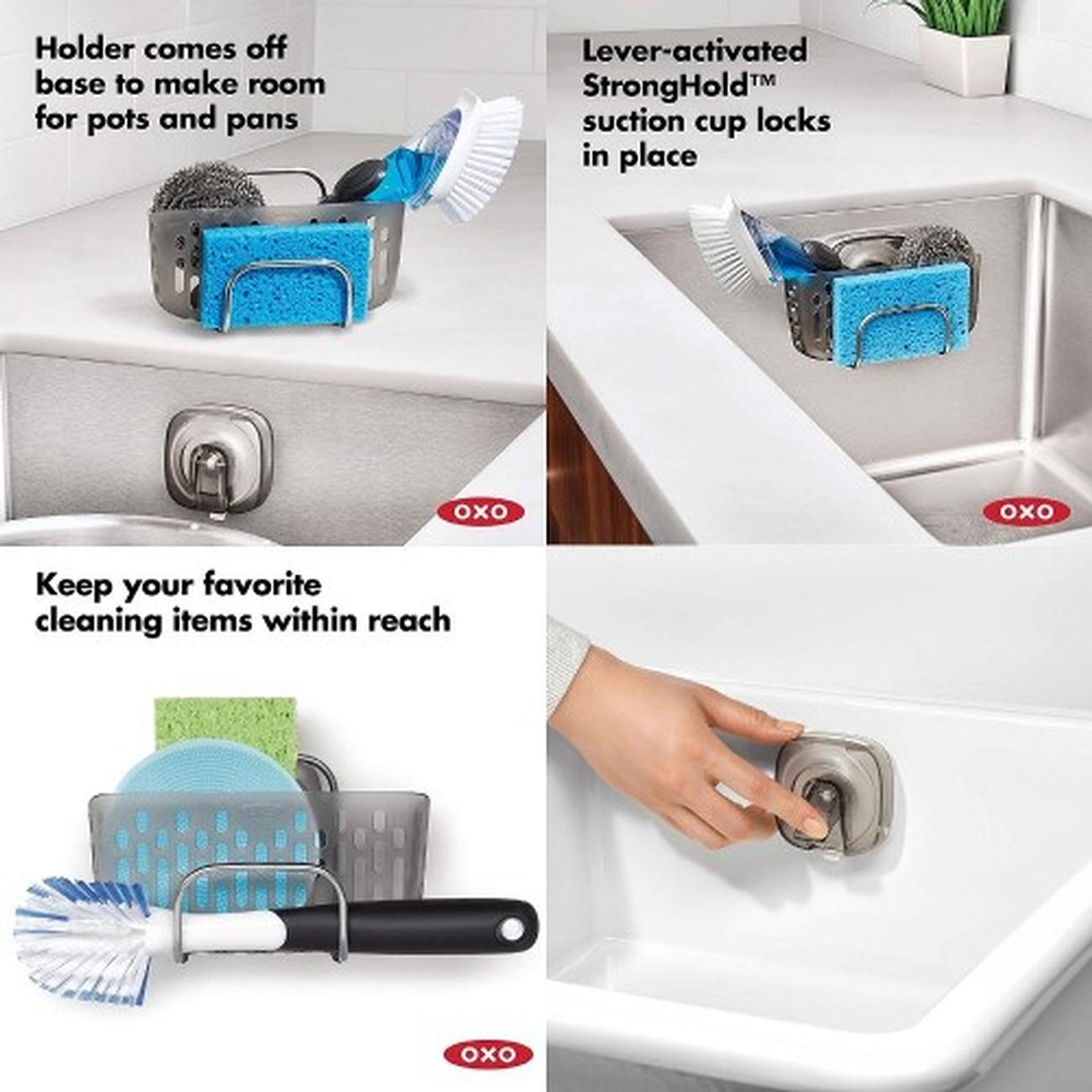 OXO Good Grips StrongHold™ Suction Sink Caddy