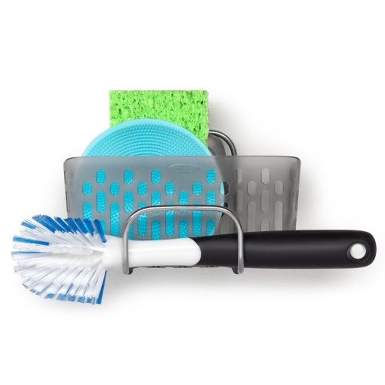 oxo-stronghold-suction-sinkware-organizer - OXO Good Grips StrongHold Suction Sink Caddy