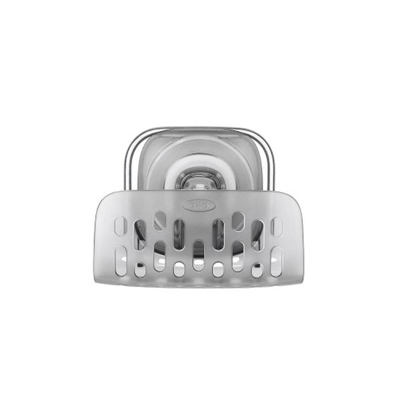 oxo-stronghold-suction-sponge-holder-organiser-good-grips - OXO Good Grips StrongHold Suction Sponge Holder